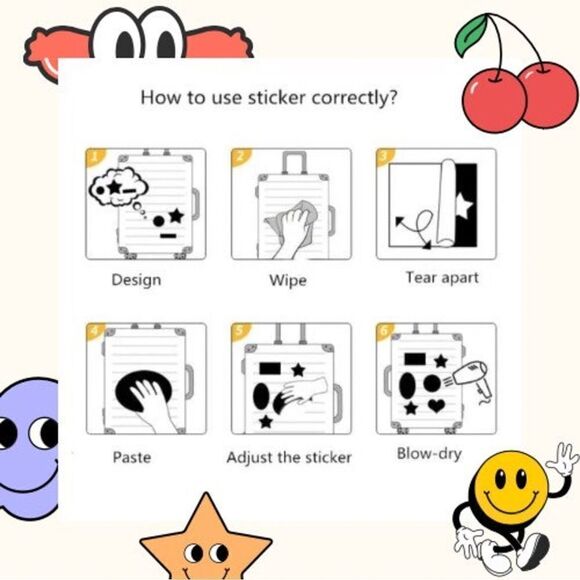 Wednesday Addams Assorted Stickers - Picture 4 of 10